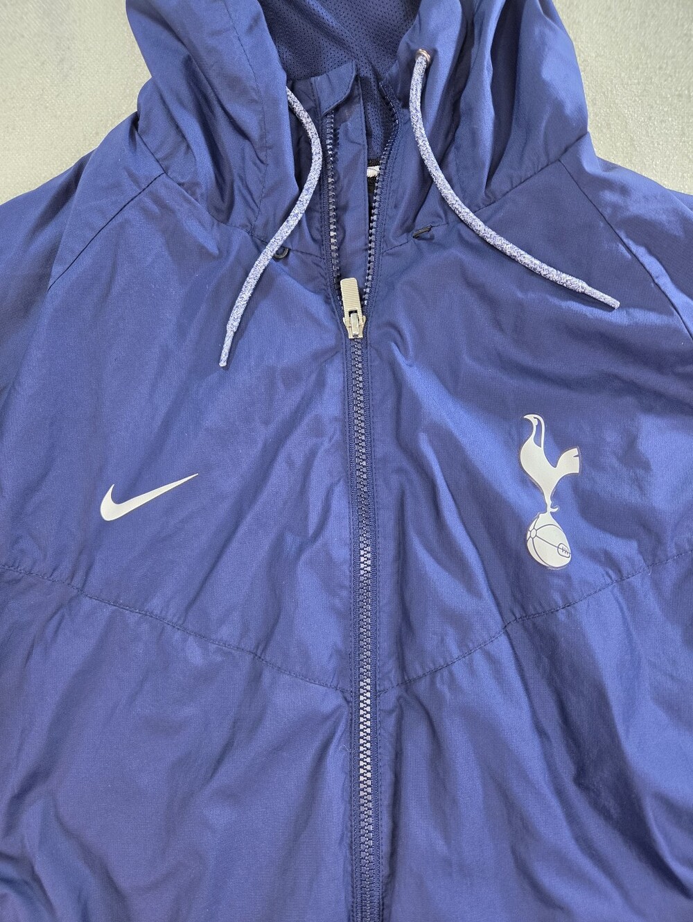 Nike Tottenham Hotspur Windbreaker Mens XL Navy - Picture 2 of 8